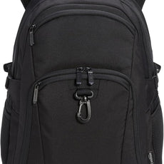 Amazon Basics Travel Laptop Backpack for 15.6 inch Laptop, Black