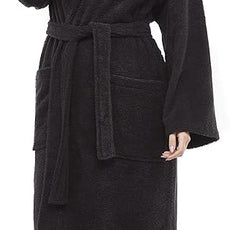 Arus Women's Hooded Classic Bathrobe Turkish Cotton Robe with Full Length Options