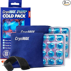 CryoMAX Cold Pack, Reusable, 8 Hour Cold Therapy Ice Pack, Small, 6