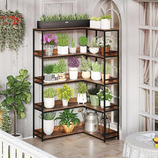 Giantex 5-Tier Corner Bookshelf, 71