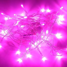 Karlling Battery Operated Fairy Lights, Romantic Pink Glow 40 LED String Lights for Valentine’s Day, Weddings, Bedroom, and Party Decor(Pink,1 Pack)