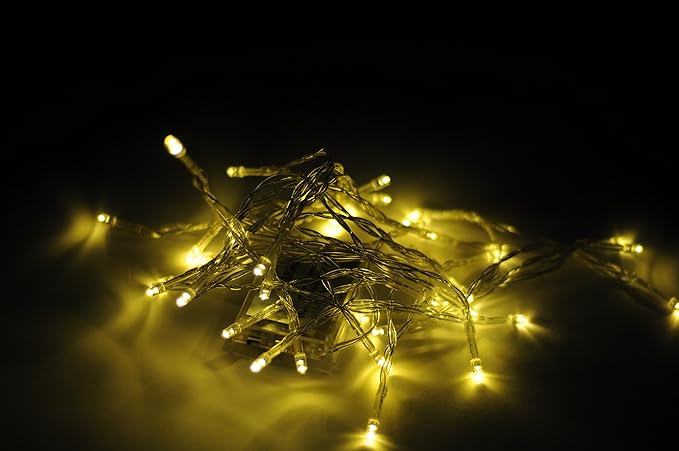 Karlling Battery Operated Warm White 40 LED Fairy Light String Xmas Party Decoration(Warm White,20 Pack)