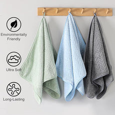 Ferdilan 8 Pack Gray Bath Towel Set, 2 Extra Large Bath Towel Sheets, 2 Hand Towels and 4 Washcloths Ultra Soft and Absorbent Chair Towels for Bathroom, Quick Dry Towel for Home Hotel