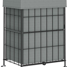 Laundry Hamper with Wheels, 90L Laundry Basket with Handle, Laundry Sorter with Removable Liner Bag