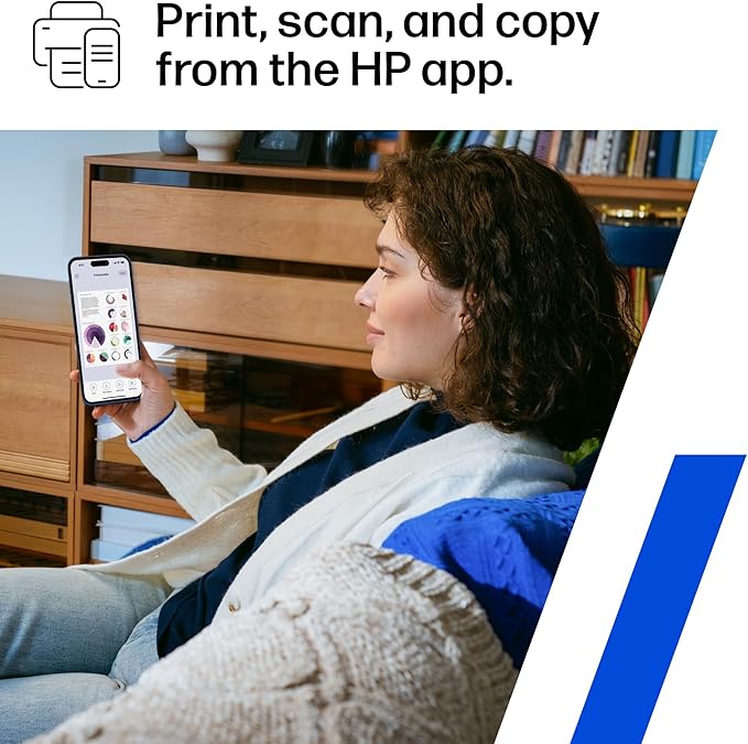 HP OfficeJet Pro 9125e Wireless All-in-One Color Inkjet Printer, Print, scan, copy, fax, ADF, Duplex printing best-for-office, 3 month Instant Ink trial included, AI-enabled (403X0A)
