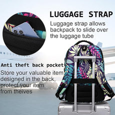 Laptop Backpack,Business Travel Anti Theft Slim Durable Laptops Backpack with USB Charging Port,Water Resistant College Computer Bag for Women & Men Fits 15.6 Inch Laptop and Notebook