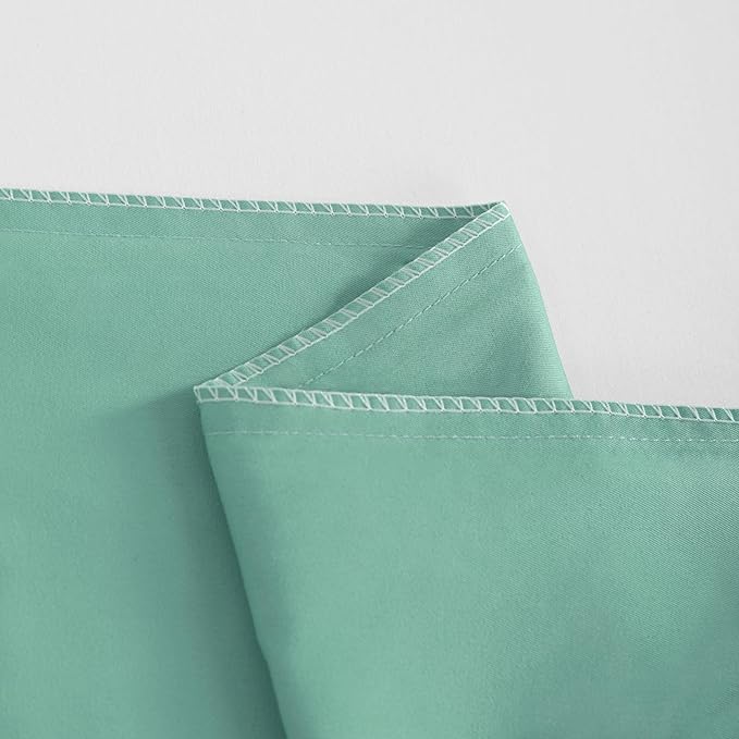 NTBAY Toddler Pillow Cases Set of 2, 2 Pack Brushed Microfiber 14x20 Pillow Cases, Soft, Wrinkle, Fade, Stain Resistant Mint Green Pillow Cases with Envelope Closure, 14x20 Inches, Mint Green