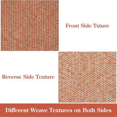 Lahome Boho Fall Kitchen Rug, 2x3 Bathroom Rug Lightweight Indoor Door Mats for Entryway Small Cotton Area Rug with Tassels, Farmhouse Washable Throw Rugs Low Pile Carpet for Bedroom