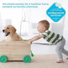 BRIOTECH Sanitizer Disinfectant Hypochlorous Spray, Kill 99.99% of Viruses & Bacteria, Control Mold, Eliminate Odor, Gentle for Nursery & Play Rooms, Food Contact Surface Sanitizer, 8 fl oz