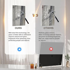 Hasipu Vanity Mirror with Lights, 13.8