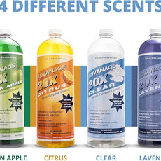 Advanage 20X All Purpose Cleaner Concentrate - The Wonder Cleaner Unscented for All Surfaces Around Bathroom, Kitchen, Oil and Grease | Multi Purpose Cleaner for Household Cleaning Solution | 32 Fl Oz