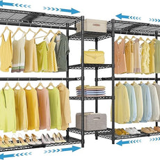 VIPEK X3 Expandable Heavy Duty Clothes Rack Adjustable from 5'2