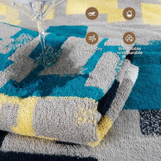 SEMAXE 4-Pack Luxury Bath Towels for Bathroom, 100% Cotton, Soft, Absorbent, and Quick-Drying, 55