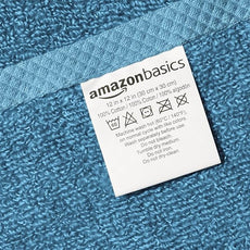 Amazon basics cotton washcloths, Lightweight quick-dry, 12
