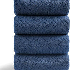 Ferdilan Extra Large 4 Pack Bath Towels Set 35