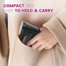 Fabric Shaver and Lint Remover for Clothes, Rechargeable Lint Shaver with LED Display & 6-Blade, Sweater Shavers to Remove Pilling, Fuzz Remover Fabric Shaver for Clothes and Furniture