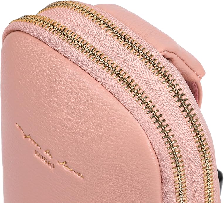 INICAT Travel Small Crossbody Sling Bags Women Cross Body Purses Passport Holder Vegan Leather Fanny Packs Birthday Gifts