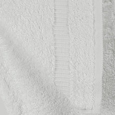 Towel Bazaar Premium Cotton Super Soft and Absorbent Turkish Towels (8-Piece Towel Set, White)