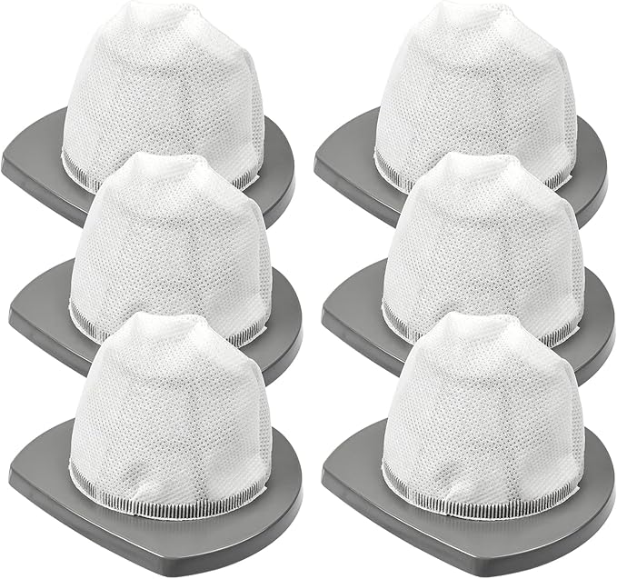 KEEPOW 2033 Vacuum Filter Compatible with Bissell Featherweight Stick Lightweight Bagless Vacuum 2033, 20331, 20333, 20336, 20339, 2033M (6-Pack)