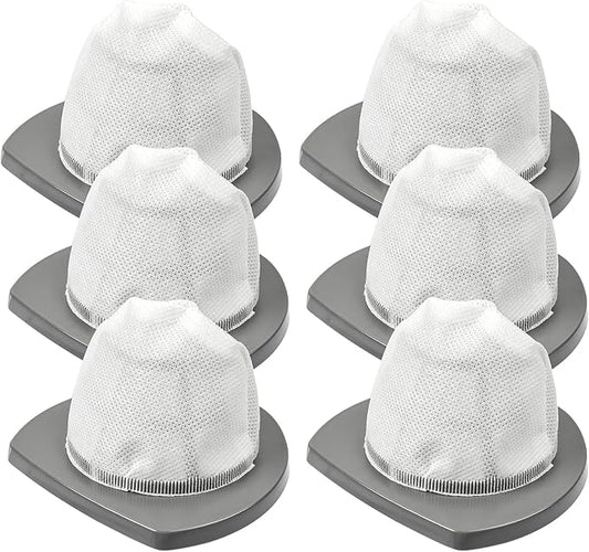 KEEPOW 2033 Vacuum Filter Compatible with Bissell Featherweight Stick Lightweight Bagless Vacuum 2033, 20331, 20333, 20336, 20339, 2033M (6-Pack)