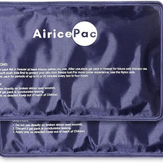 2 Ice Packs for Pain Relief, Gel Cold Pack for Knee Neck Shoulder Ankle Elbow Hip Back Injuries Reusable, Hot & Cold Compress Therapy for Swelling, Bruises, Surgery, 7”x 11”, Blue