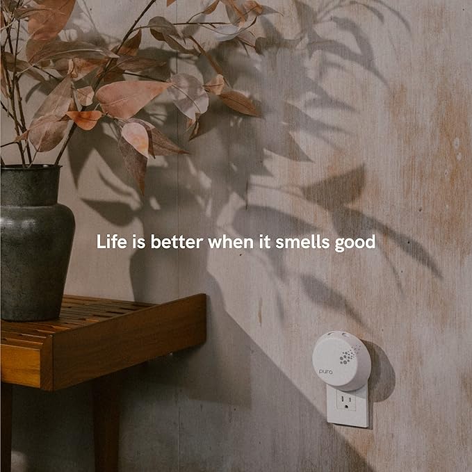 Pura & Homesick Home Scent Refill - Smart Home Air Diffuser - Up to 120-Hours of Luxury Fragrance per Refill - Spring & Summer Fragrance - 2 Pack, Beach Cottage