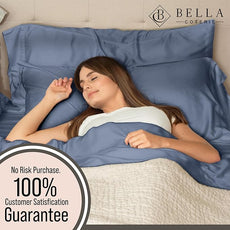 Bella Coterie Luxury Bamboo Viscose Twin XL Size Sheet Set | 100% Organically Grown | Ultra Soft | Cooling for Hot Sleepers | 18