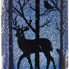 EQUSUPRO Essential Oil Diffuser 150ml Metal Aromatherapy Oil Diffuser Ultrasonic Cool Mist Diffuser with Auto Shut-Off Protection,7 Colors Changed LED for Home Office SPA Yoga (Deer)