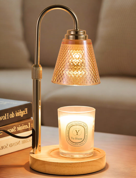 Candle Warmer Lamp with Timer Dimmer, Birthday Gifts for Mom Women Friend Sister, House Warming Gifts, Wax Melt Warmer, Office Apartment Dorm Room Home Decor Dormly