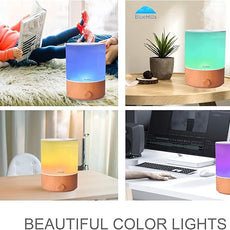 BlueHills Premium 4000 ML XL Essential Oil Diffusers - 70 Hour Run Aromatherapy Diffuser & Air Humidifier Mist for Large Room 7 LED Colors Oil Big Diffuser Essential Oils for Home w/Auto Shut Off E403