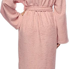 Arus Women's Hooded Classic Bathrobe Turkish Cotton Robe with Full Length Options
