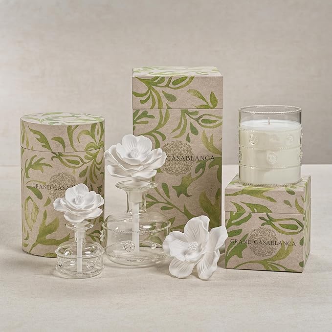 Apricot Bloom Zodax MINI Grand Casablanca Porcelain Diffuser