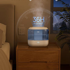 Dreo Humidifiers for Bedroom, Top Fill 4L Smart Cool Mist Humidifier with Oil Diffuser, Cartridge, Nightlight, 36H Runtime, Quiet Ultrasonic Humidifiers for Home, Baby Nursery, Plants, Office, HM311S