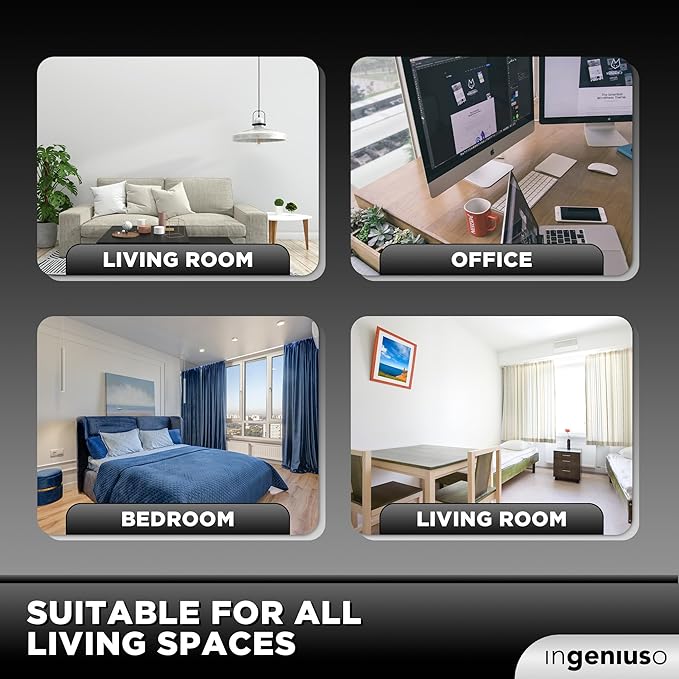 Aromatherapy Essential Oil Diffuser for Therapeutic Oils, w/ 3D Glass Vase | Cool Mist Difusor for Bedroom | LED Color Light Display & Auto Shut-Off | Humidifier, Fragrance Machine for Home & Dorm Use