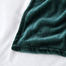 IR Imperial Rooms Fleece Blanket 12 Pack Twin Size 60 x 80 Inches - Super Soft Fluffy Throw Blanket for Sofa and Bed - Warm and Cozy Lightweight 400 GSM Microfiber Bed Throws Blankets (Twin, Emerald)