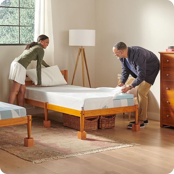 Sealy Dreamlife 2” Gel Memory Foam Queen Mattress Topper with Cooling Cover, SealyComfort Gel Foam, SealyCool Stretch Knit Cover with Corner Straps