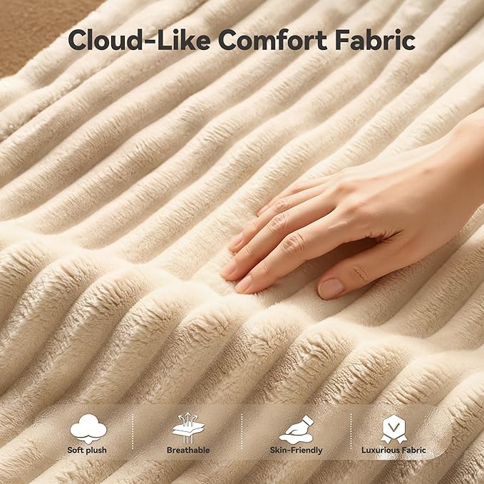 Large 7 Seat Modular Sectional Sofa with Ottoman Seat Corduroy Sleeper Sectional Sofa Bed Oversized Convertible Modular Couch for Living Room