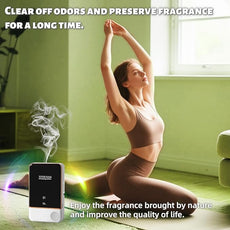 Waterless Essential Oil Diffuser for Home & Office Cordless Battery Operated Aroma Diffuser with 7 Mist Levels, Ultrasonic Air Freshener for Large Rooms Bedroom Bathroom Car Small & Portable