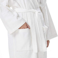Arus Women's Hooded Classic Bathrobe Turkish Cotton Robe with Full Length Options