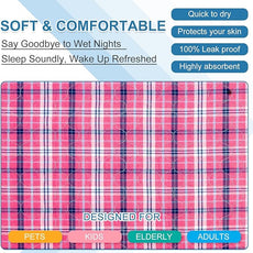 OUTCREATOR® Washable Bed Pads 34