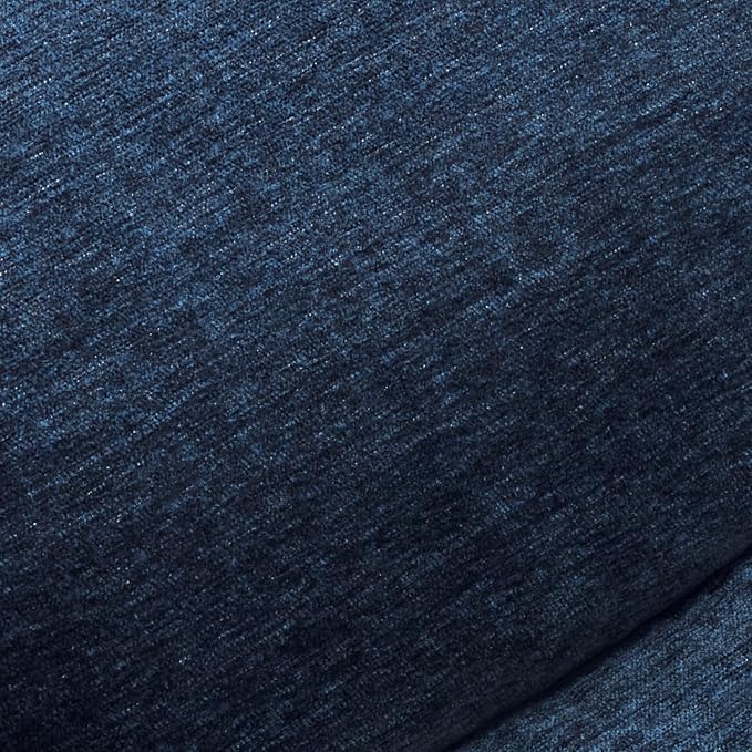 MCombo Oversized Power Lift Recliner Chair with Extended Footrest, Extra Wide 27.2" for Big and Tall Elderly People, Fabric R7289 (Navy Blue, Medium-Oversize)