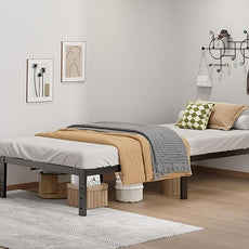 Metal Bed Frame Twin XL Size - 12 Inch Heavy-Duty Twin XL Platform Bed Frame No Box Spring Needed, Easy Assembly, Noise-Free, Sturdy Mattress Foundation, Underbed Storage Space