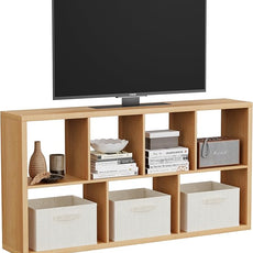 7 Cube Storage Organizer, Cube Shelf with Heavy-Duty Thick Boards, 25.12