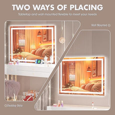 Hasipu Vanity Mirror with Lights, 32
