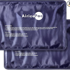 Ice Packs for Injuries Reusable,10”x 14” Gel Cold Pack for Knee Neck Shoulder Ankle Elbow Hip Back Pain Relief, Cold Compress Therapy for Swelling, Bruises, Surgery, Blue, 2 Pack