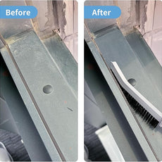 Crevice Cleaning Brush, Hard-Bristled Gap Scrub Brush, Toilet Gap Cleaning Brush Tool, for Scrub Small Spaces, Kitchen, Bathroom, Corner, Grout, Sink, Window Tracks, Hinges, 3pcs