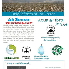 BAGNO MILANO Turkish Towels, Ultra Soft, Plush Luxury Turkih Cotton Bath Towels, Quick Dry Towel Set Made in Turkey (Lavender Purple, 6 Pcs Towel Set)