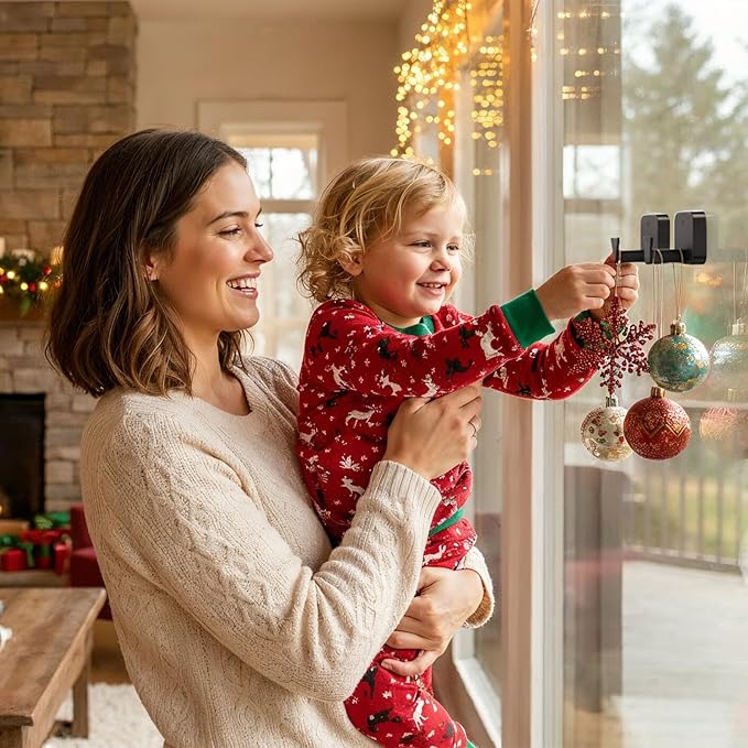 TAILI Thickened 304 Stainless Steel Bathroom Suction Hook for Towel, Loofah, Bathrobe, Patented Strong Suction Cup Holder, Damage-Free Hanging Glass Shower Wall Hook, Hold Up to 11 Lbs, 2 Pack, Black