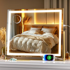 Hasipu Vanity Mirror with Lights, 25.6