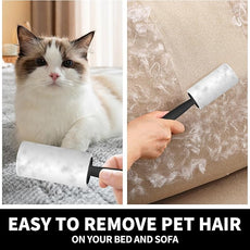Lint Rollers for Pet Hair Extra Sticky, [660 Sheets/6 Refills] Lint Roller with 2 Upgraded Handles, Portable Lint Remover Brush Pet Hair Remover for Dog & Cat Hair